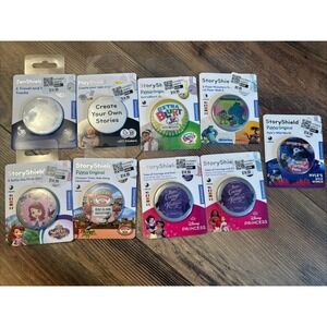 Lot of 9 Brand New Storyphones Story Shields  Headphones Storytelling Tonies